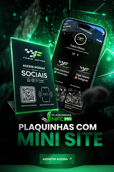 Módulo: Plaquinhas com mini site