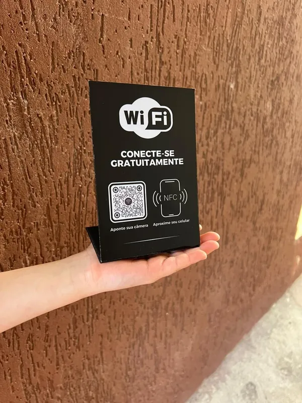 Plaquinha de Wi-Fi